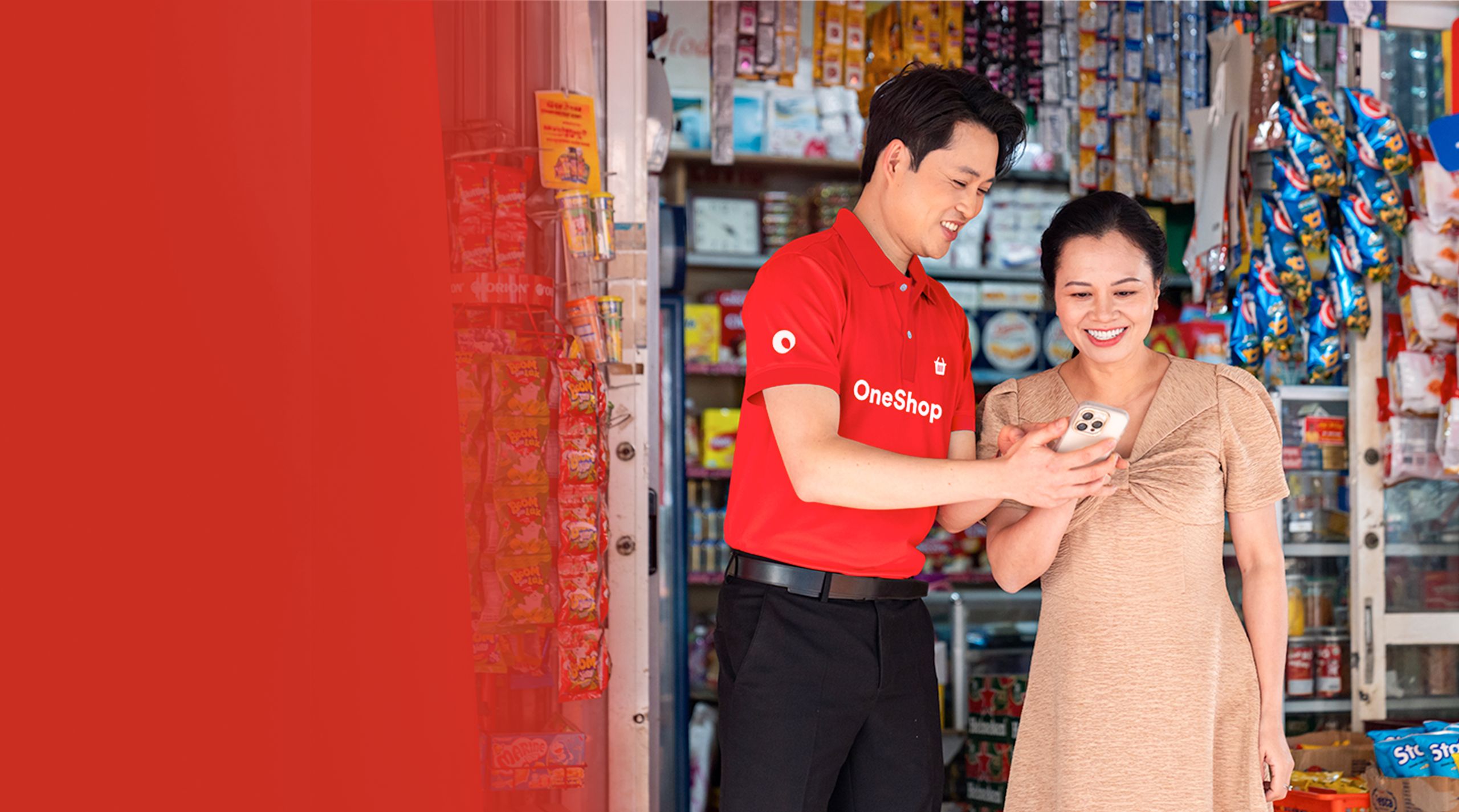 Các nhà bán lẻ có thể nhập hàng tại OneShop để đảm bảo uy tín và chất lượng